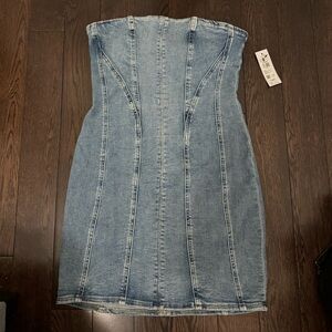 Garage Denim Mini Dress